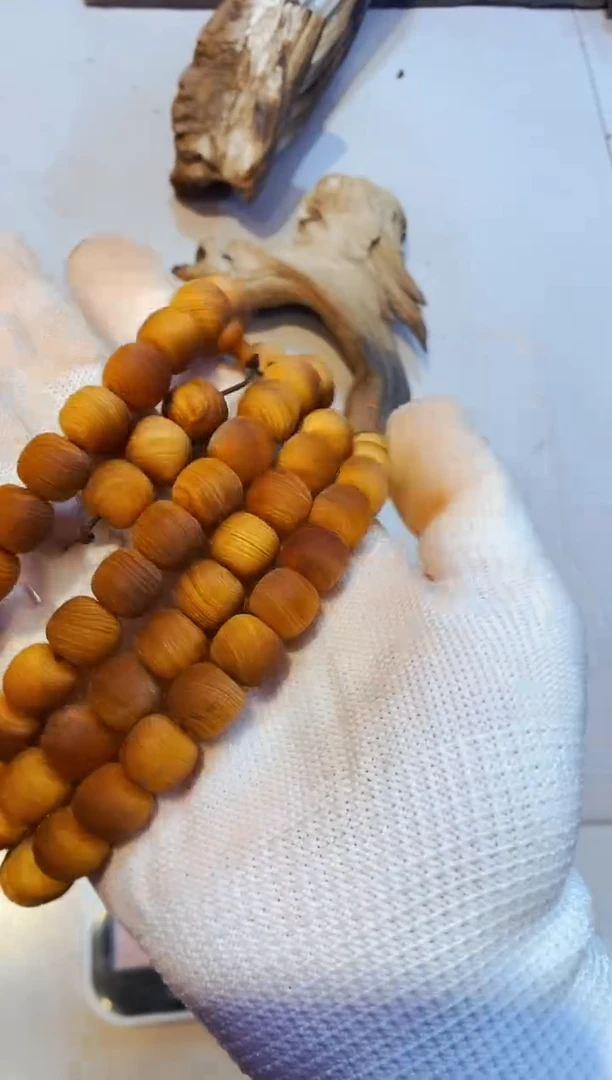 柏木（崖柏）毛老1.0108单条北太行崖柏手把件手串