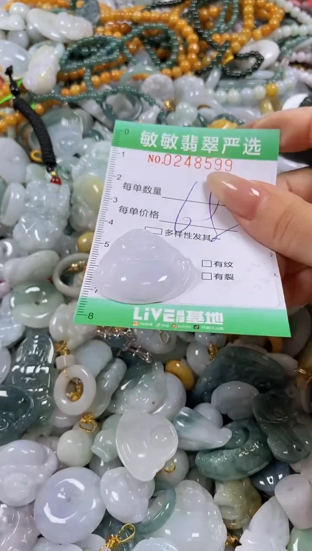 翡翠未镶嵌颈饰闪购0248599