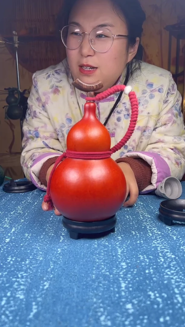 050--大漆酒葫芦--（600ml左右）