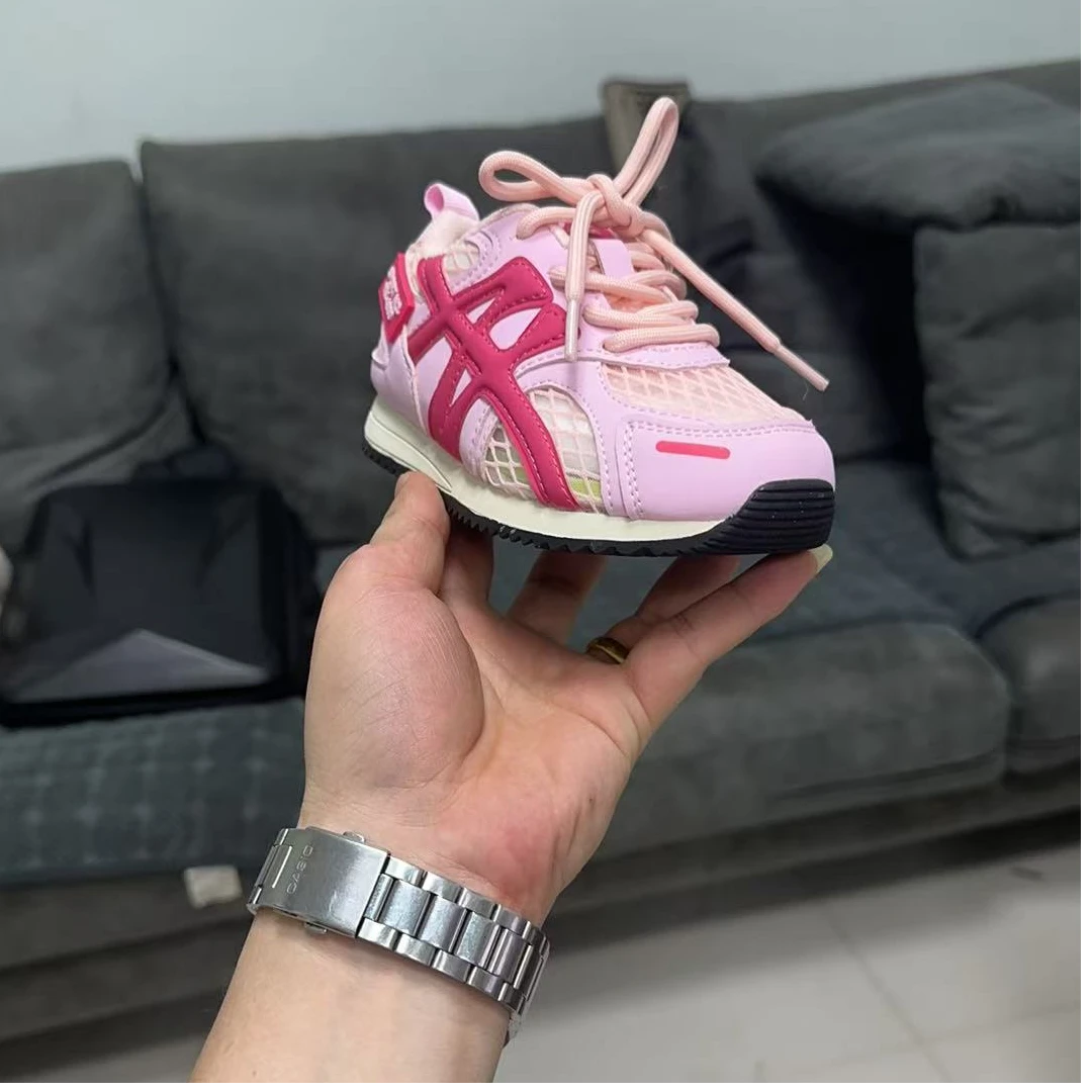 9907高端四季款舒适运动鞋粉色（温州童鞋）