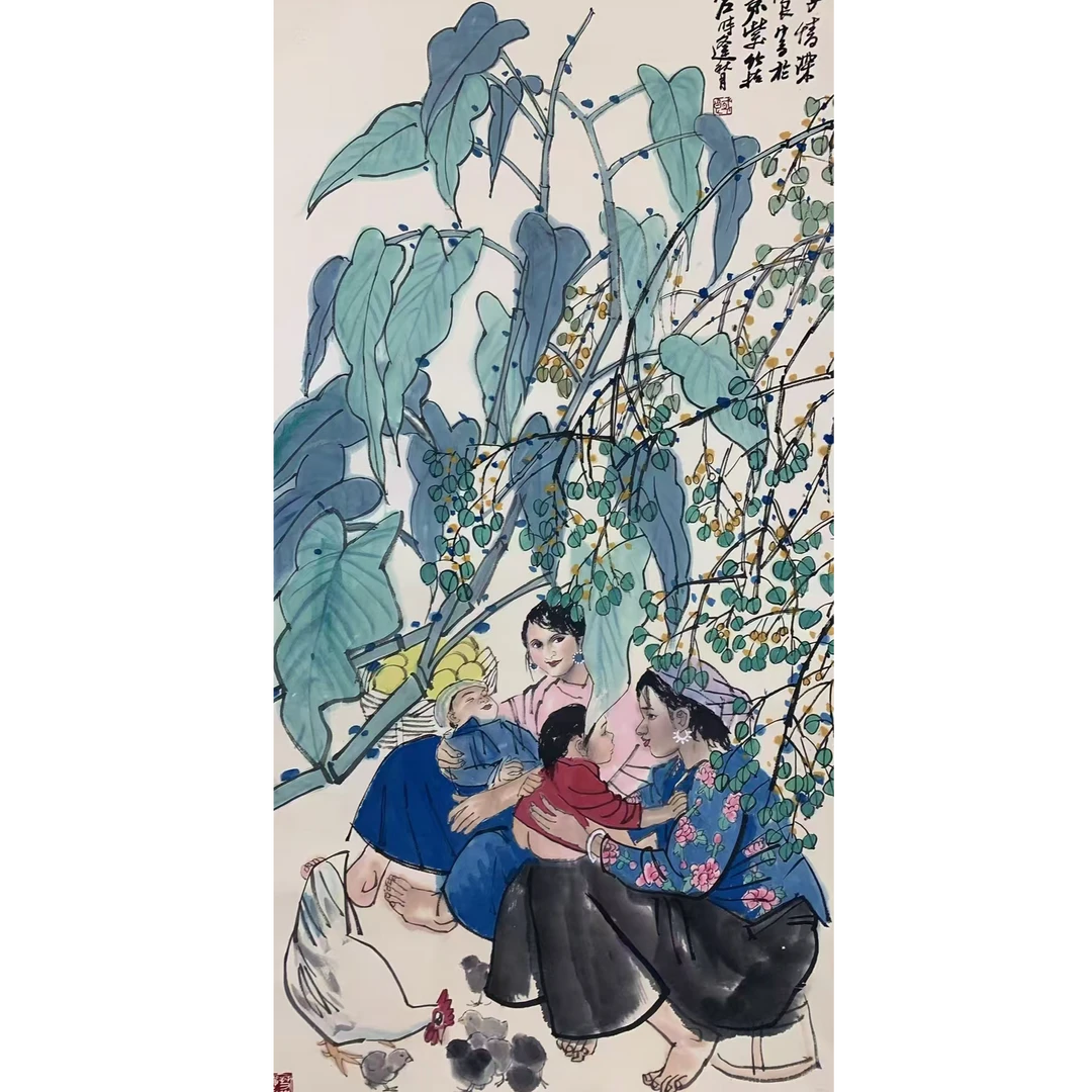 史 人物立轴135 65 7.8平尺