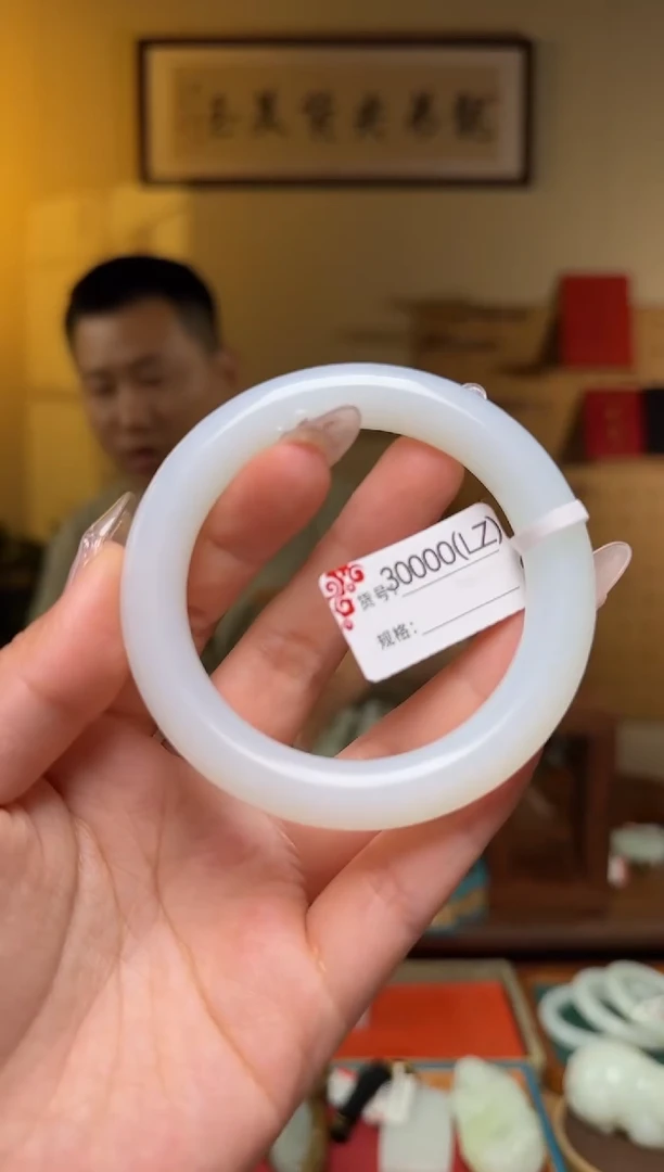 和田玉手镯未镶嵌LZ  53-62