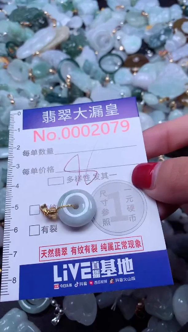 颈饰未镶嵌翡翠2079