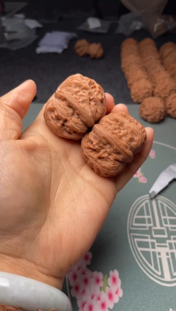 把件文玩核桃w18  元宝    45尺