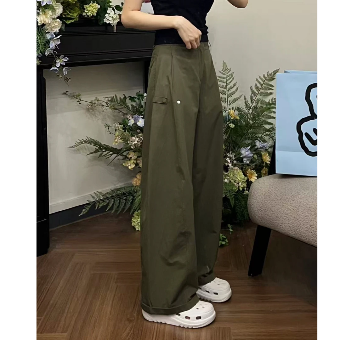 松弛感宽松百搭阔腿休闲裤#11935