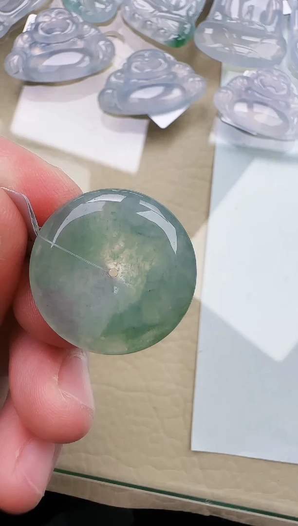 颈饰未镶嵌翡翠缅甸翡翠a货
