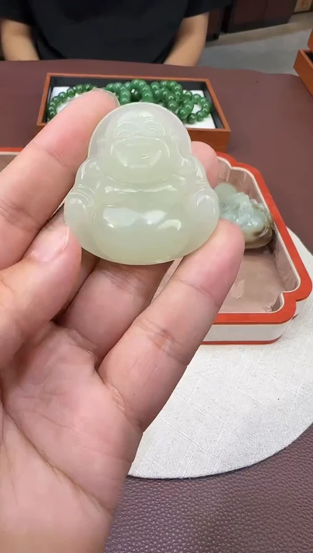 和田玉未镶嵌吊坠(不含链)【陆602】97 7026