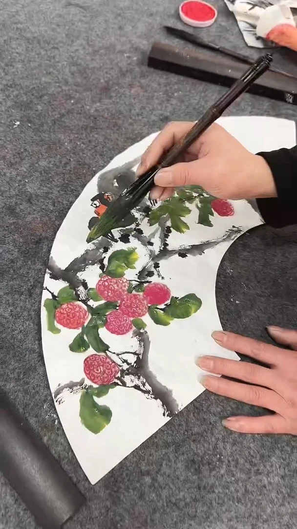 国画周大拙/国画/花鸟