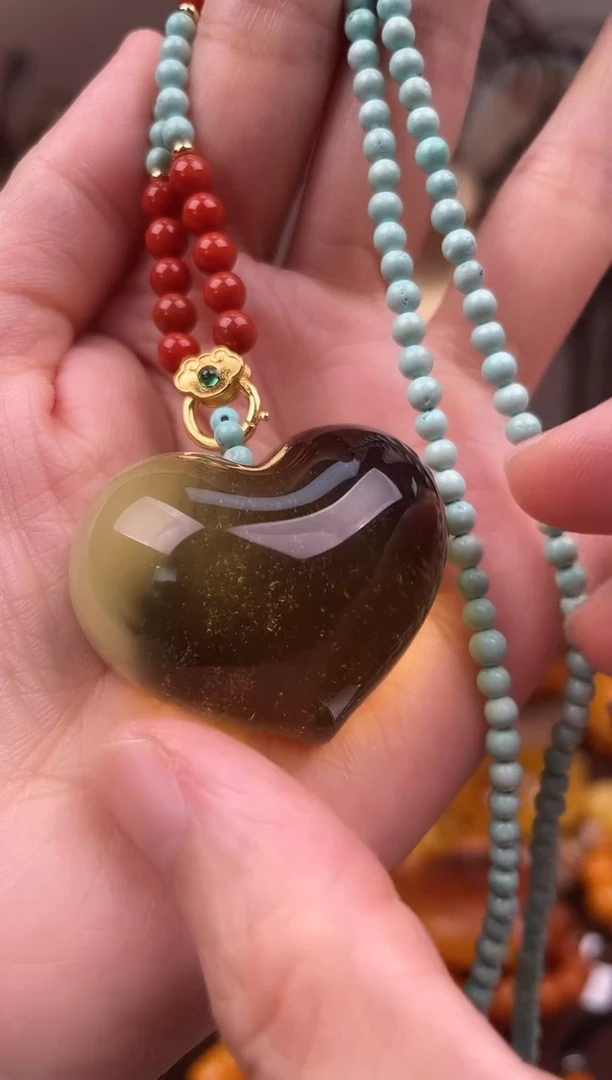 未镶嵌琥珀裸石首饰 假1赔4 （多样性发货1件