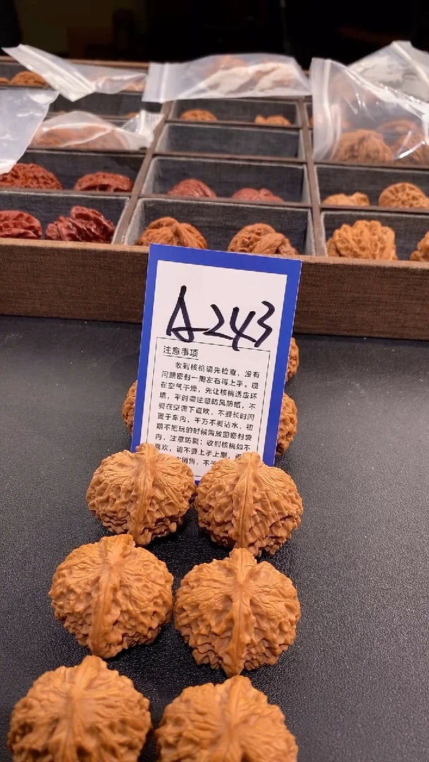 文玩核桃吊坠随机尺寸龙眼元宝