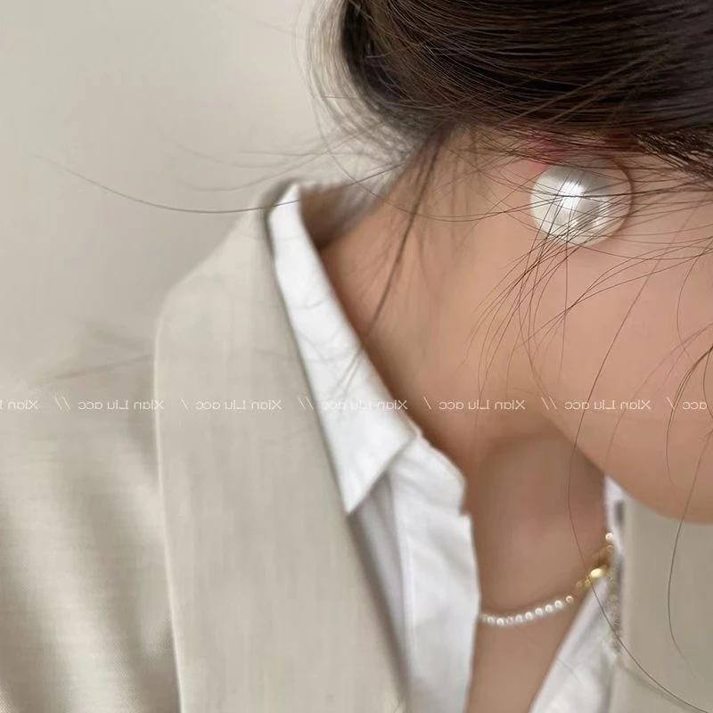 非金属树脂耳饰 日韩法式百搭耳钉