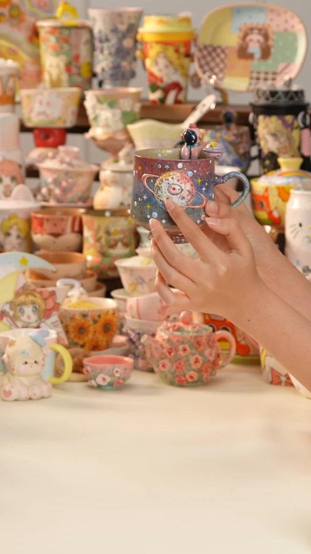 其他景德镇釉下彩手绘设计师款陶瓷