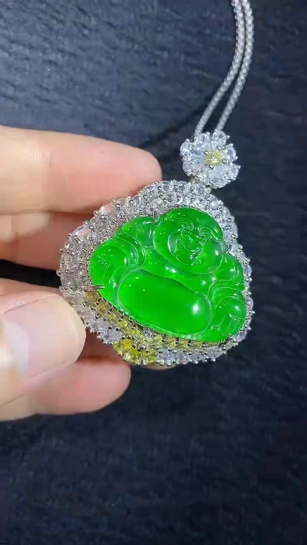 吊坠(不含链)未镶嵌翡翠多样性发货不含链其一