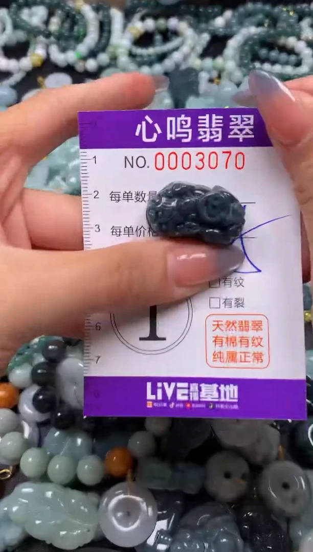 颈饰未镶嵌翡翠闪购003070
