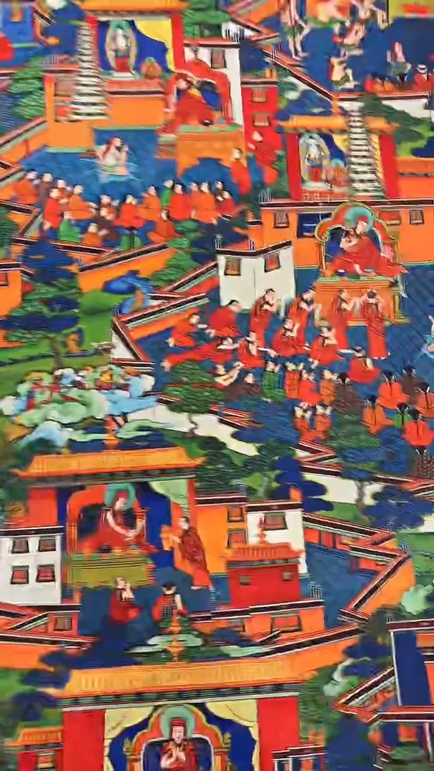 卷轴画唐卡TK16051