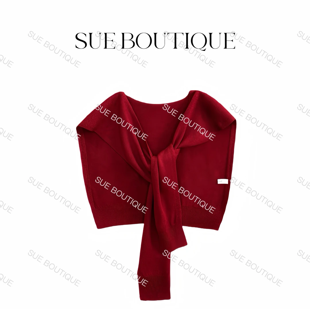 【 SUE 】LP羊毛幸运红披肩