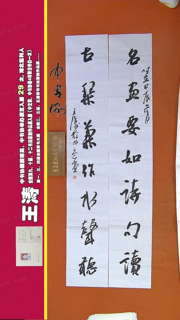 【闪购商品】书法28D王涛书法作品