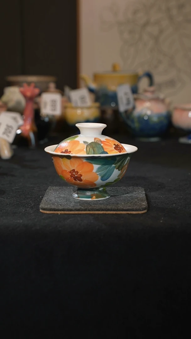 原创景德镇手工高温陶瓷736