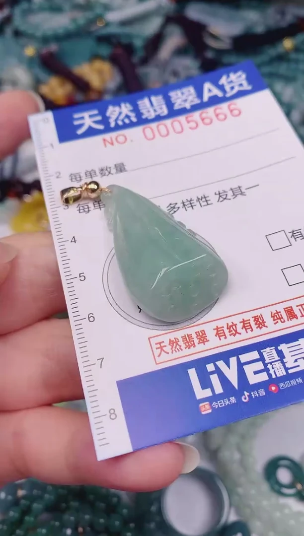 颈饰未镶嵌翡翠00005666