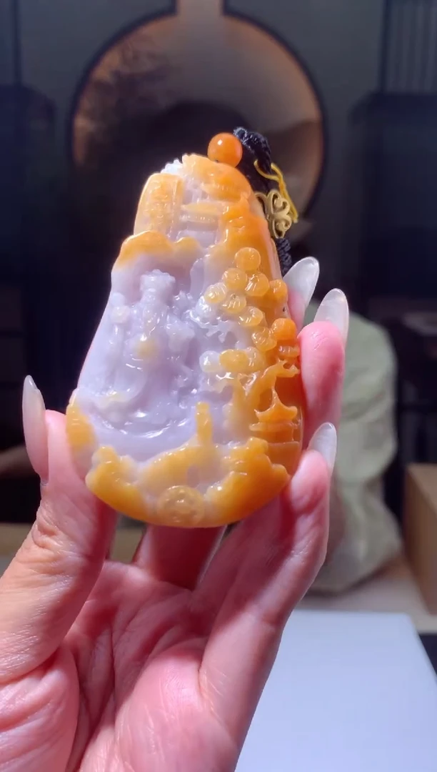 【闪购商品】定制翡翠未镶嵌挂件发货（拍一发一）