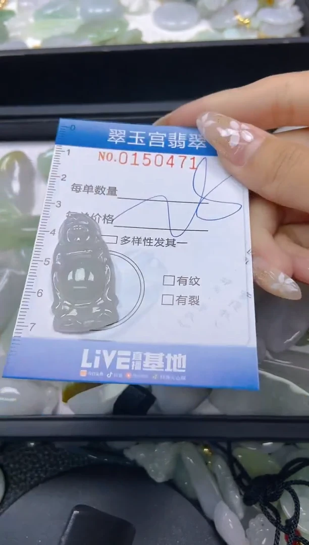 翡翠未镶嵌颈饰闪购0150471