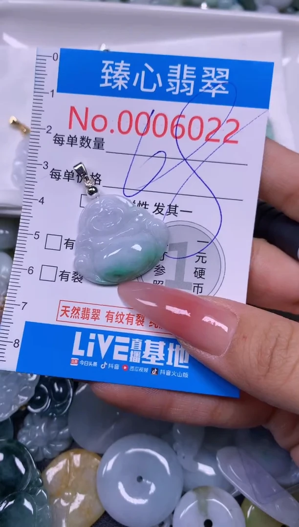 【闪购商品】翡翠颈饰未镶嵌含绳0006022