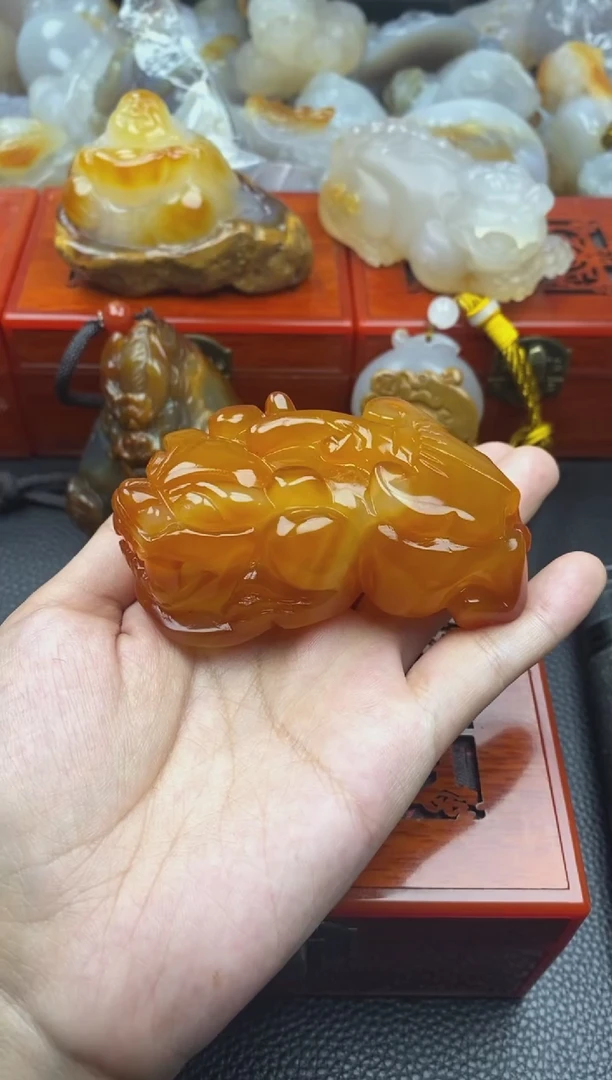 玛瑙/玉髓手把未镶嵌用****800