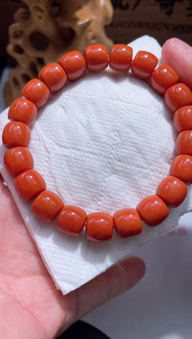 南红玛瑙珠串未镶嵌15.......