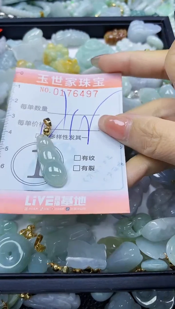 【闪购商品】翡翠颈饰未镶嵌闪购商品00176497多样性发其一