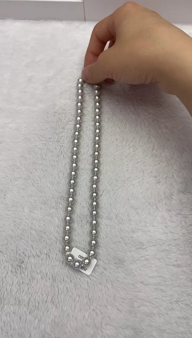 【闪购商品】海水珍珠颈饰未镶嵌AK真多麻8-8.5mm（多样性发一）