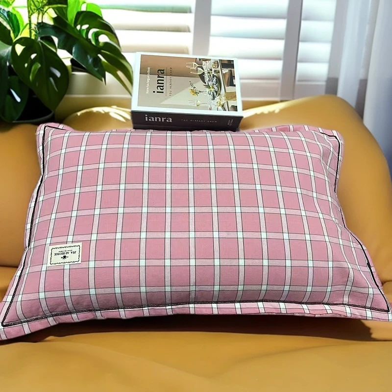 荞麦皮枕头保护颈椎深度睡眠纯棉水洗棉面料零添加无甲醛