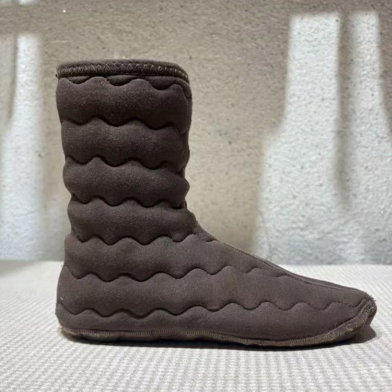 新疆100%骆驼绒中筒袜保暖驼绒中筒袜中老年人秋冬驼绒中筒袜