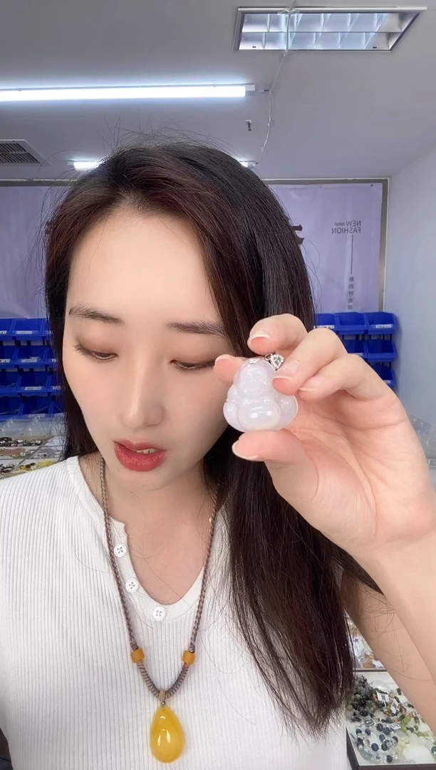 玛瑙/玉髓吊坠(不含链)银S925镶嵌天然珠宝多样性发其一