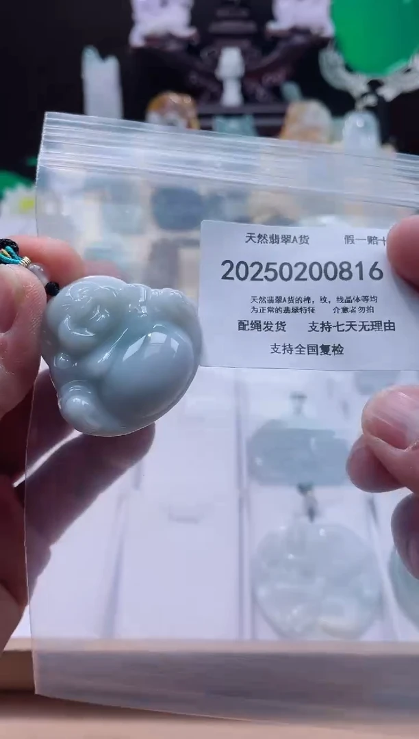 【闪购商品】翡翠颈饰未镶嵌闪购商品8号店20025002003