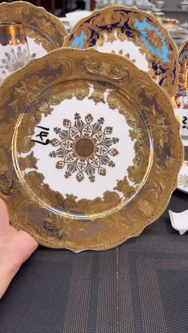 瓷片11英寸平盘 1个