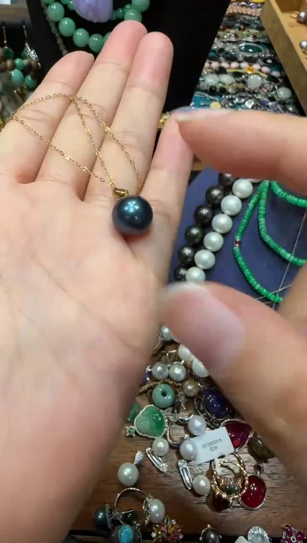 无非金属黑绿珠珠