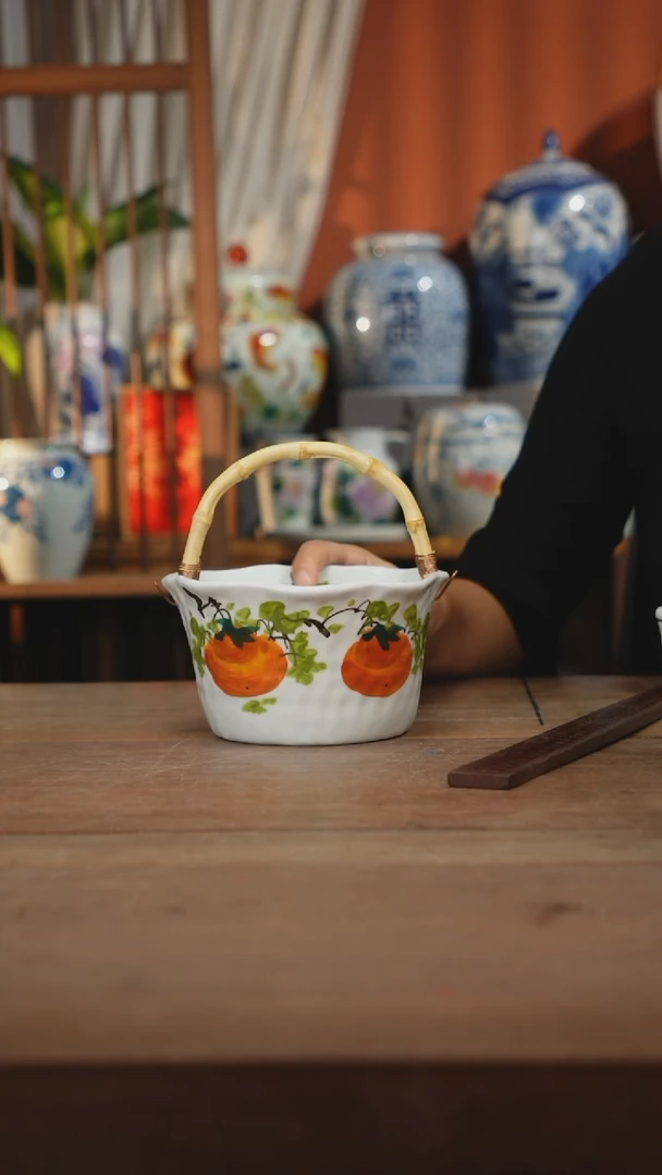 瓷片景德镇设计师釉下手绘陶瓷餐具