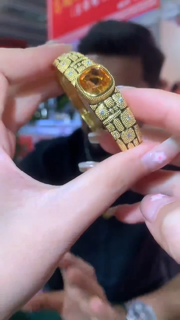 银S925镶嵌手镯水晶【宝石世家严选】
