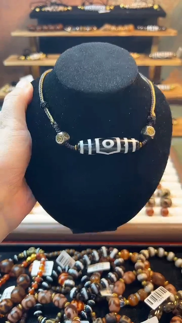 玛瑙/玉髓颈饰合金4(微瑕随机发货）