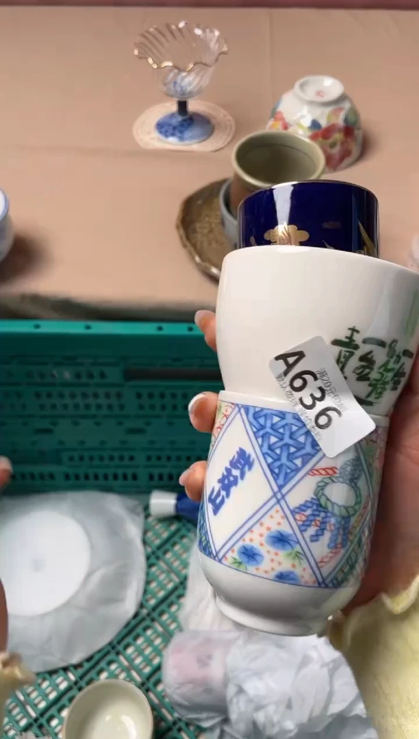 瓷片齐*瓷器瓷器A636
