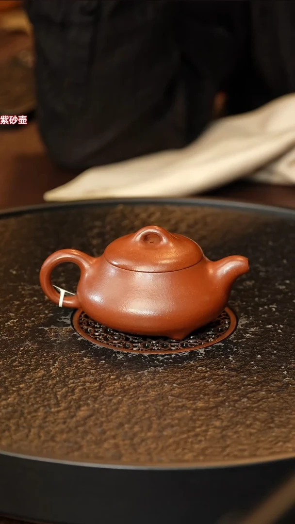 茶壶紫砂xxw 四世同堂单壶 红泥 160+杯