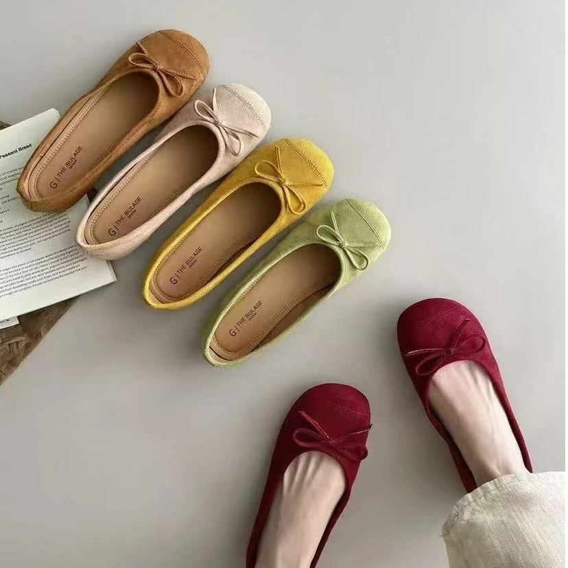 6​​77​-16​爆款​​版​​​型​正质感​拉满温柔晚晚鞋软底春秋款女鞋