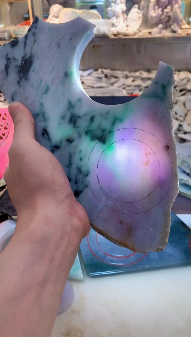 翡翠未镶嵌颈饰0朗0翡翠珠宝69