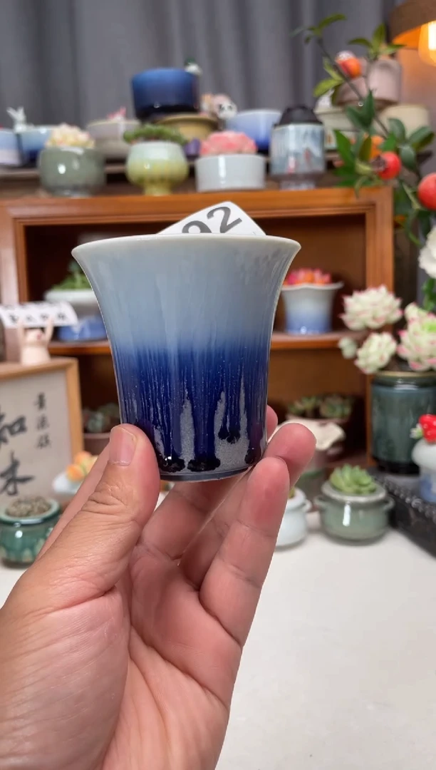 瓷片992知木小芳花盆