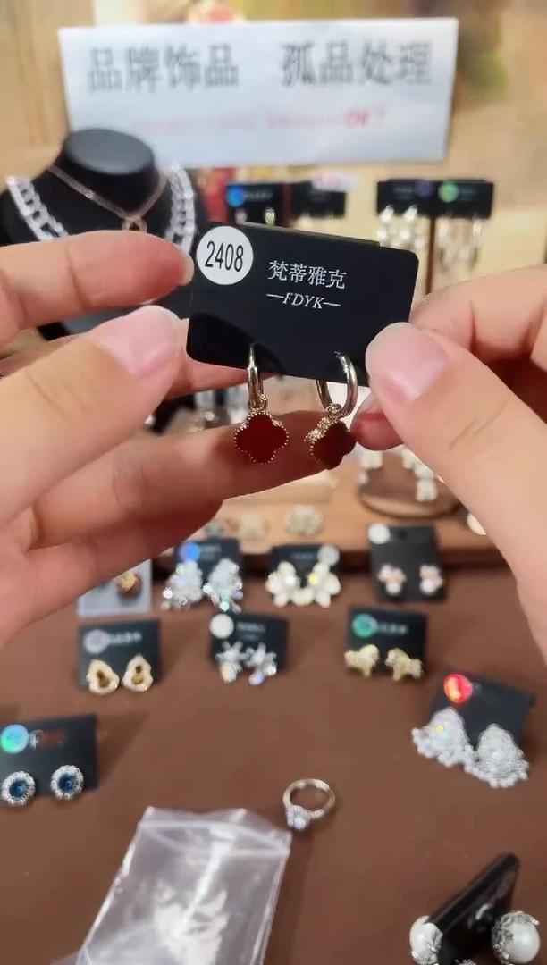 合金925银锆石梵2408
