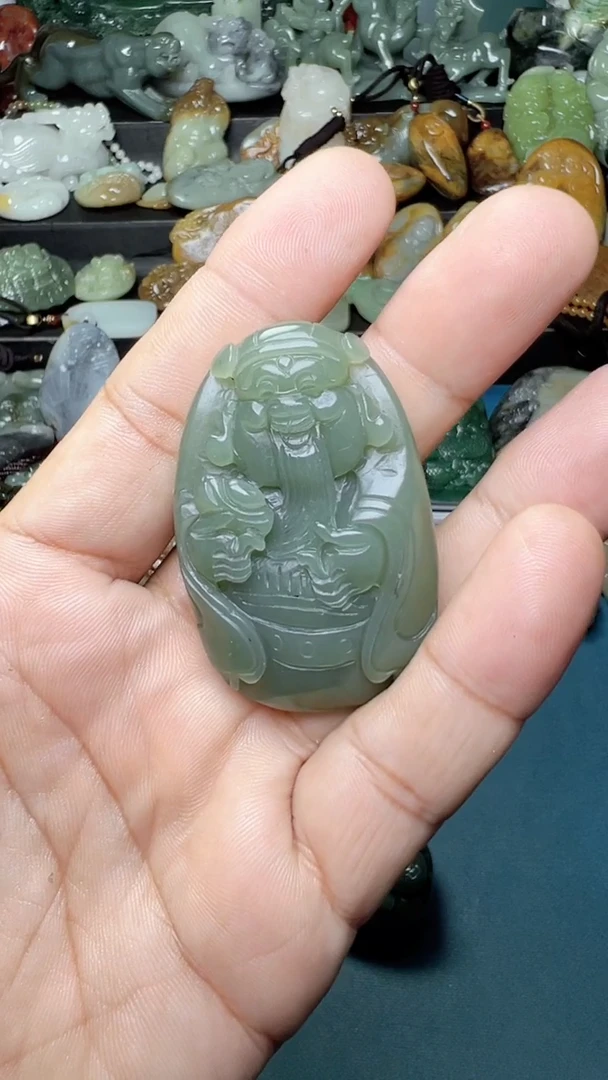 未镶嵌和田玉挂件-