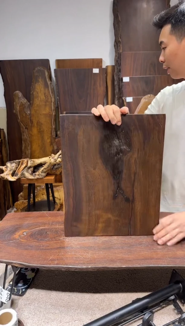 风车木（黑檀木）尺寸42*33*2编号584