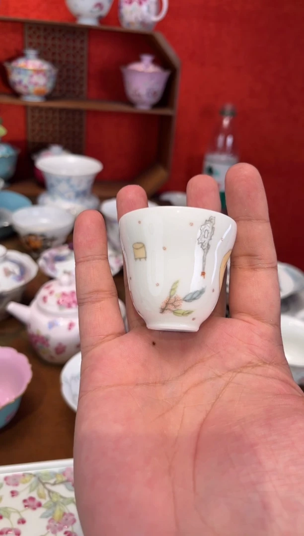 景德镇纯手绘陶瓷茶具