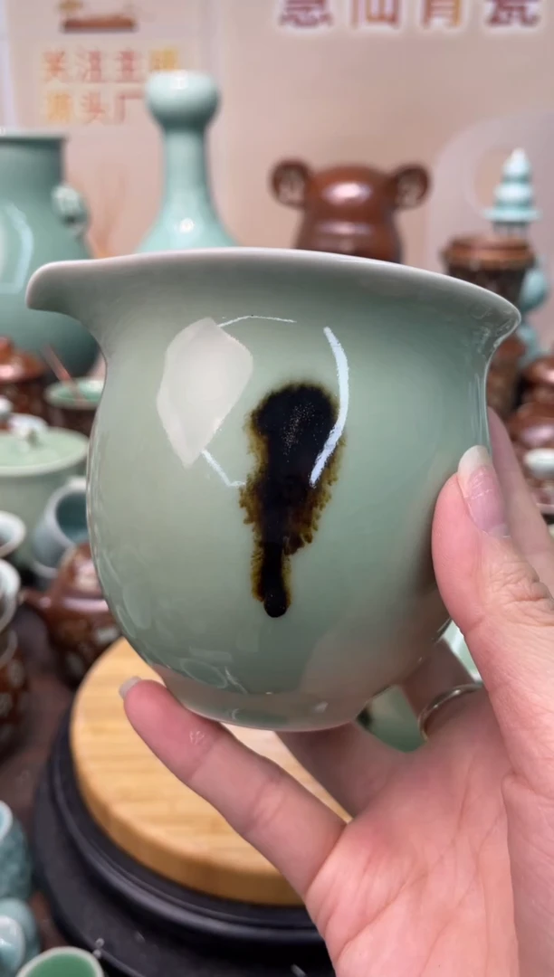 瓷特价福利 微瑕 慧仙青瓷