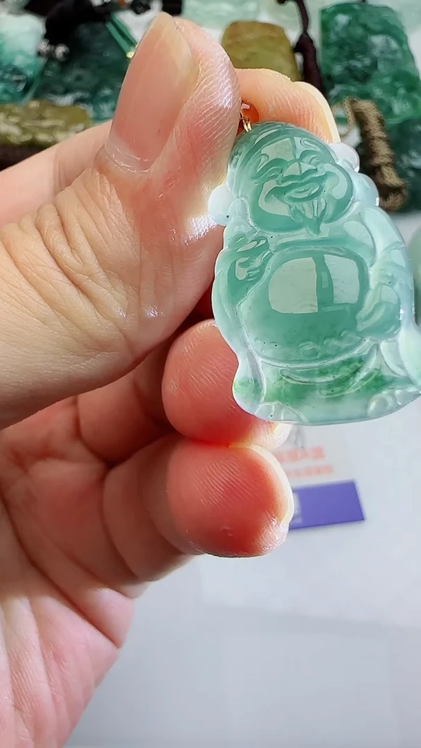 【闪购商品】翡翠颈饰未镶嵌多样性随机发其一